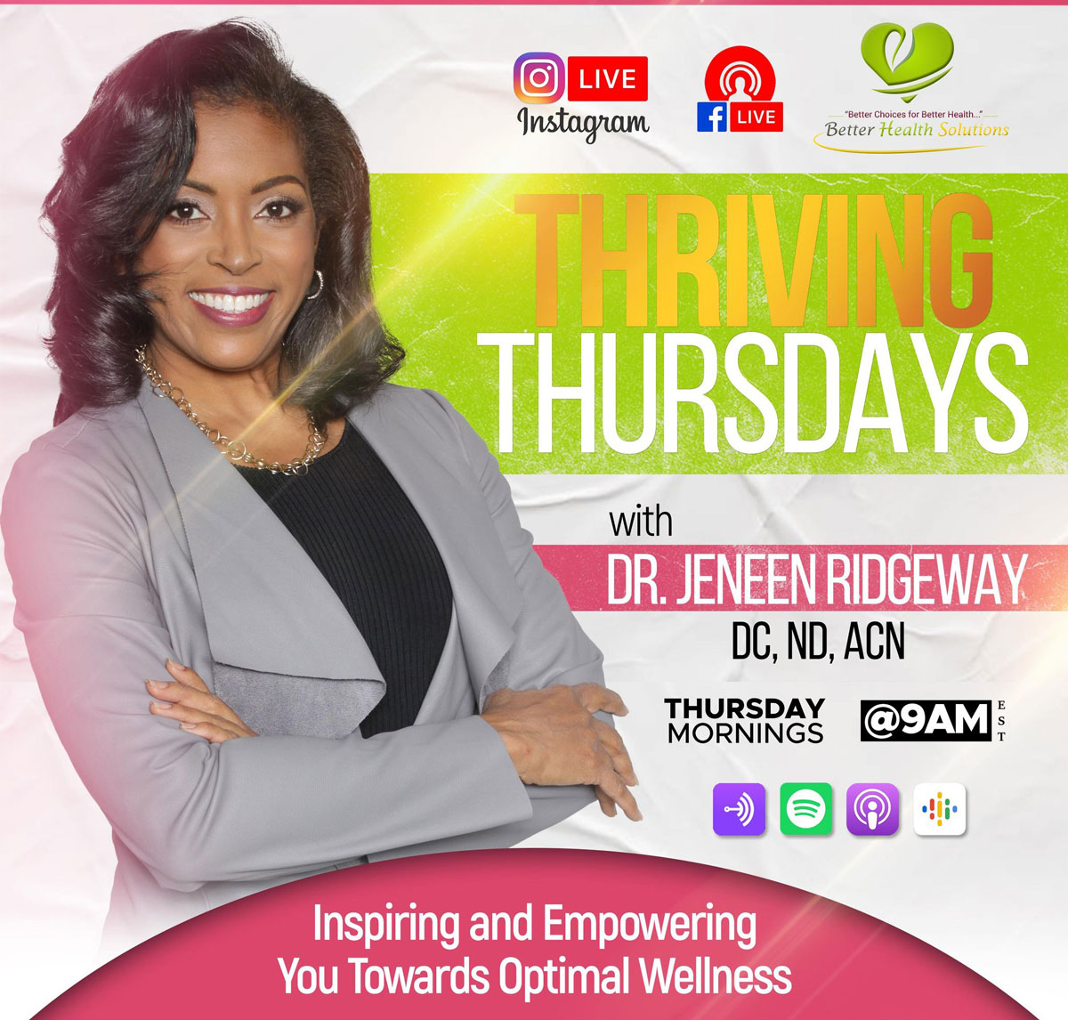 Thriving Thursdays with Dr JeNeen
